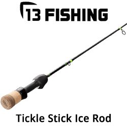 13 Fishing Tickle Stick Ice Rod