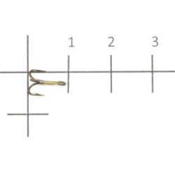 Крючок тройной VMC 9617 BZ (бронза) №3/0 (5шт)
