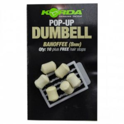 Имитационная приманка Korda Dumbell Pop-Up Banoffee 8 mm KPB28
