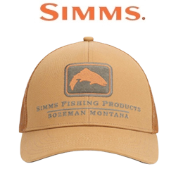 Simms Double Haul Icon Trucker, Chestnut