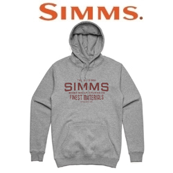 Simms Wader Mfg Hoody Gunmetal Heather