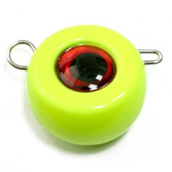 Груз крашеный разборная чебурашка "ТАБЛЕТКА" 30 гр., цвет 02- желтый GCR(T)C-30-02 5 шт