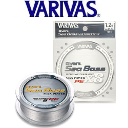 Varivas Avani Sea Bass Max Power PE x8 Stealth Gray 150m