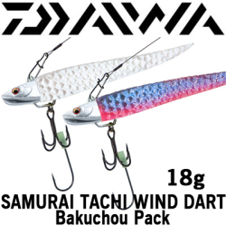 Daiwa Samurai Tachi Wind Dart Bakuchou Pack 18g