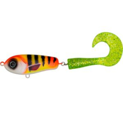 Воблер Strike Pro Wolf Tail Sinking 230 цвет C683F Disco Perch (EG-159#C683F)