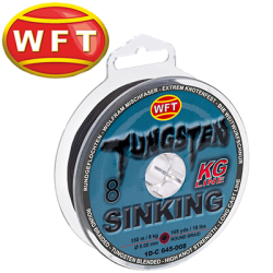 WFT KG Tungsten Sinking Black 150m