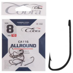 Крючки Cobra ALLROUND сер. CA116 разм. 004 10шт.