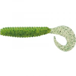 Мягкие приманки Fish Arrow AirBag Grub 4" #05 - LIME CHART