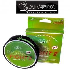 Alcedo Dip Master Fight II Braid Fluo Green 100м