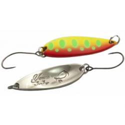 Блесна колеблющаяся LureMax Yumi 34мм 3,3гр цв. 104Mat