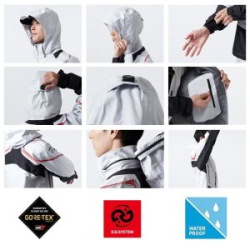 Костюм Daiwa DR-1522 черный р. 2XL