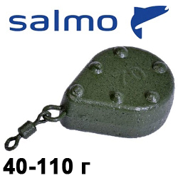 Salmo Bun Swivel green с вертлюгом