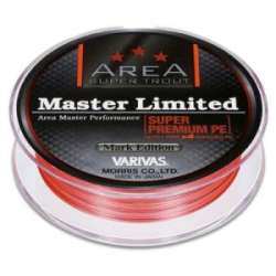 Шнур плетеный Varivas Master Limited Premium PE 75m - #0.15 (Orange)