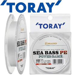 Toray Sea Bass Power Game 100м White