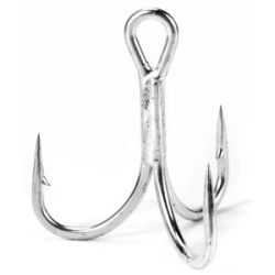 Крючок KOI "6066", размер 4 (INT), цвет MT, тройник (10 шт.)