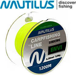 Nautilus Envi Fluoro green 1200м.