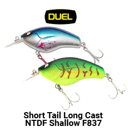 Duel Short Tail Long Cast NTDF Shallow F837