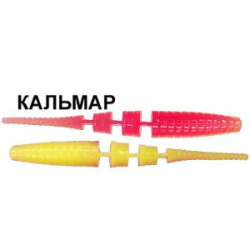 Силиконовая приманка Crazy Fish Polaris 1.8" 5-45-13d-6 кальмар цв. peach (персик)
