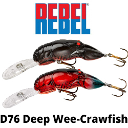 Rebel D76 Deep Wee-Crawfish