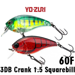 Yo-Zuri 3DB Crank 1.5 Squarebill 60F R1352