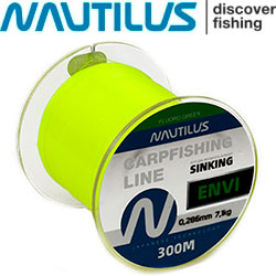 Nautilus Envi Fluoro green 300м.