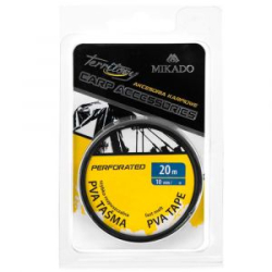 Лента ПВА с перфорацией (длина=20м , ширина=10мм , толшина=50мкм) Mikado (Арт.APV-TAPP-10-50)