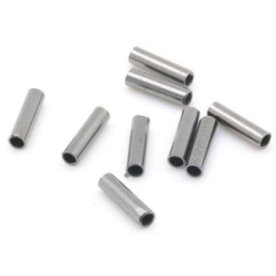 Трубка обжимная для поводков 2,2x1х8мм 10шт.