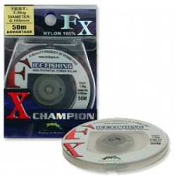 Леска Strike Pro FX Champion прозрачная 0,105mm 1,5кг 50m