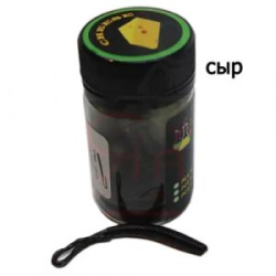 Силиконовая приманка Trout Zone Haus 3.2 Сыр цвет Черный