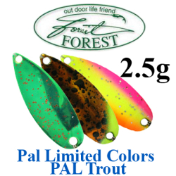 Forest Pal Limited Colors PAL Trout 2.5g