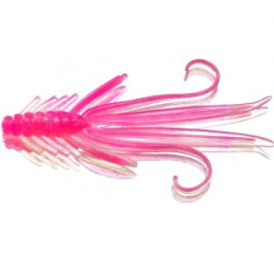 Силиконовая приманка Grows Culture Nymph Trout Red Bass 80 цвет PINK/SILVER