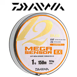 Daiwa UVF Mega Sensor 12EX + Si 12 Braid 150m