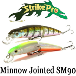 Strike Pro Minnow Jointed SM90 (MG-008F)