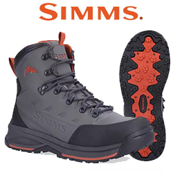 Simms Freestone Wading Boot - Rubber, Gunmetal