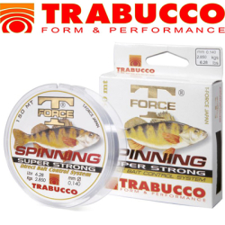 Trabucco T-Force Spinning Perch, Clear 150m