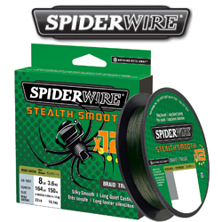 SpiderWire Stealth Smooth 12 Braid Темно-зеленая 150м