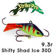 Strike Pro Shifty Shad Ice 30D