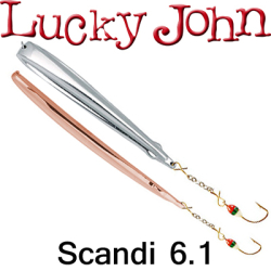 Lucky John Scandi с цеп. и крючком 6.1гр.