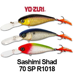 Yo-Zuri Sashimi Shad 70 SP R1018