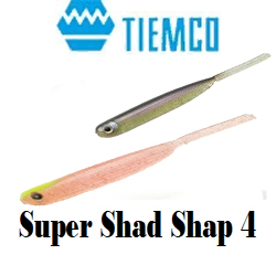 Tiemco PDL Super Shad Shap 4''