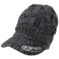 Кепка мужская Owner Knit Castet BK, цвет - черный, р. 59