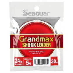 Леска флюорокарбоновая Seaguar Grandmax Shock Leader 30m 24lb