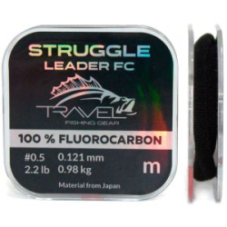 Леска флюорокарбон Travel Struggle Leader FC 5m #12,0/29,7LB (0.586 mm/13.47кг)