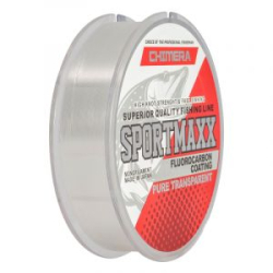 Леска Chimera Sportmaxx Fluorocarbon Coating Pure Transparent 100m # 0.14