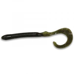 Силиконовая приманка Herakles Gruby 4" цвет Light Green Pumpkin