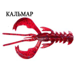 Силиконовая приманка Crazy Fish Nimble 2" 50-50-73-6-F кальмар цв. blue ruby (синий рубин)