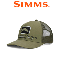 Simms Double Haul Icon Trucker, Loden