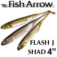 Fish Arrow Flash J Shad 4"