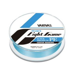 Плетеный шнур Varivas Avani Light Game Super Premium PE X4 Center Marking 150m #0.4