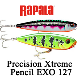 Rapala Precision Xtreme Pencil Exo 127 (PXRPE127)